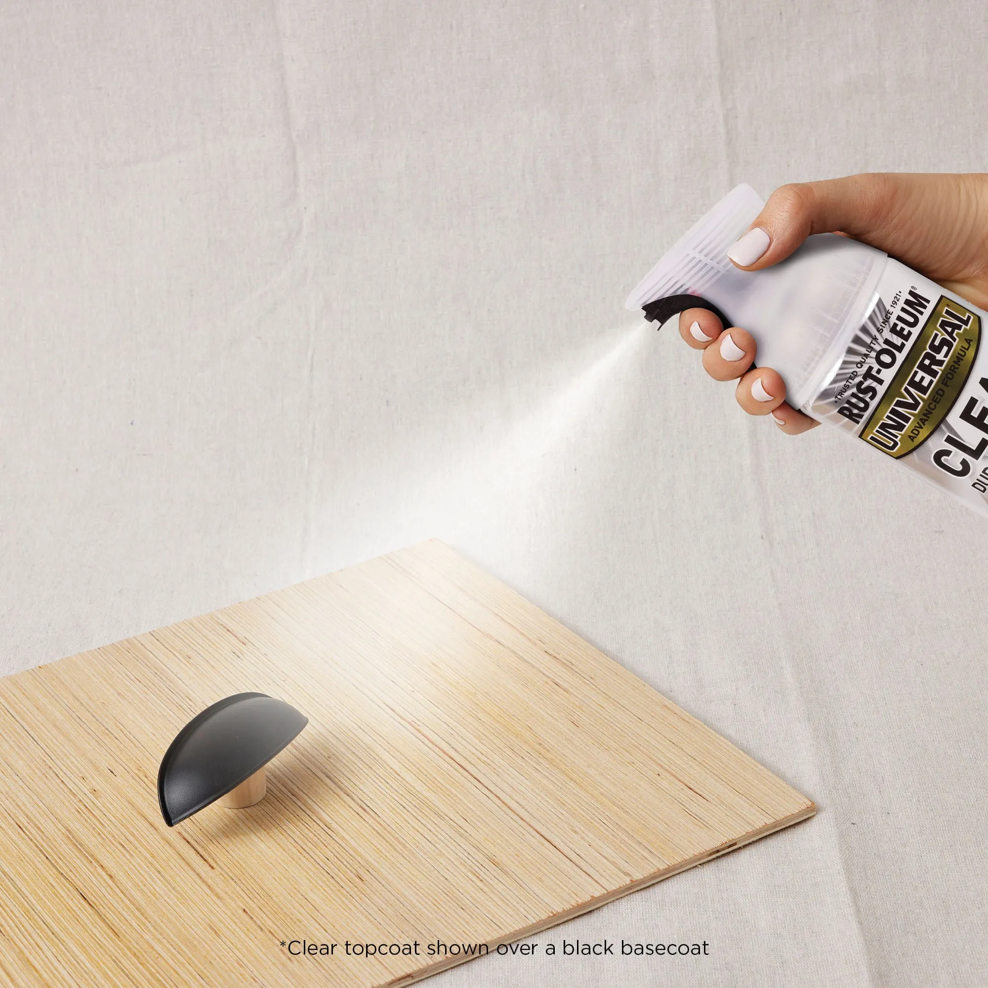 Rust-Oleum 302151 Universal All Surface Spray Paint, 11 oz, Clear Dead Flat