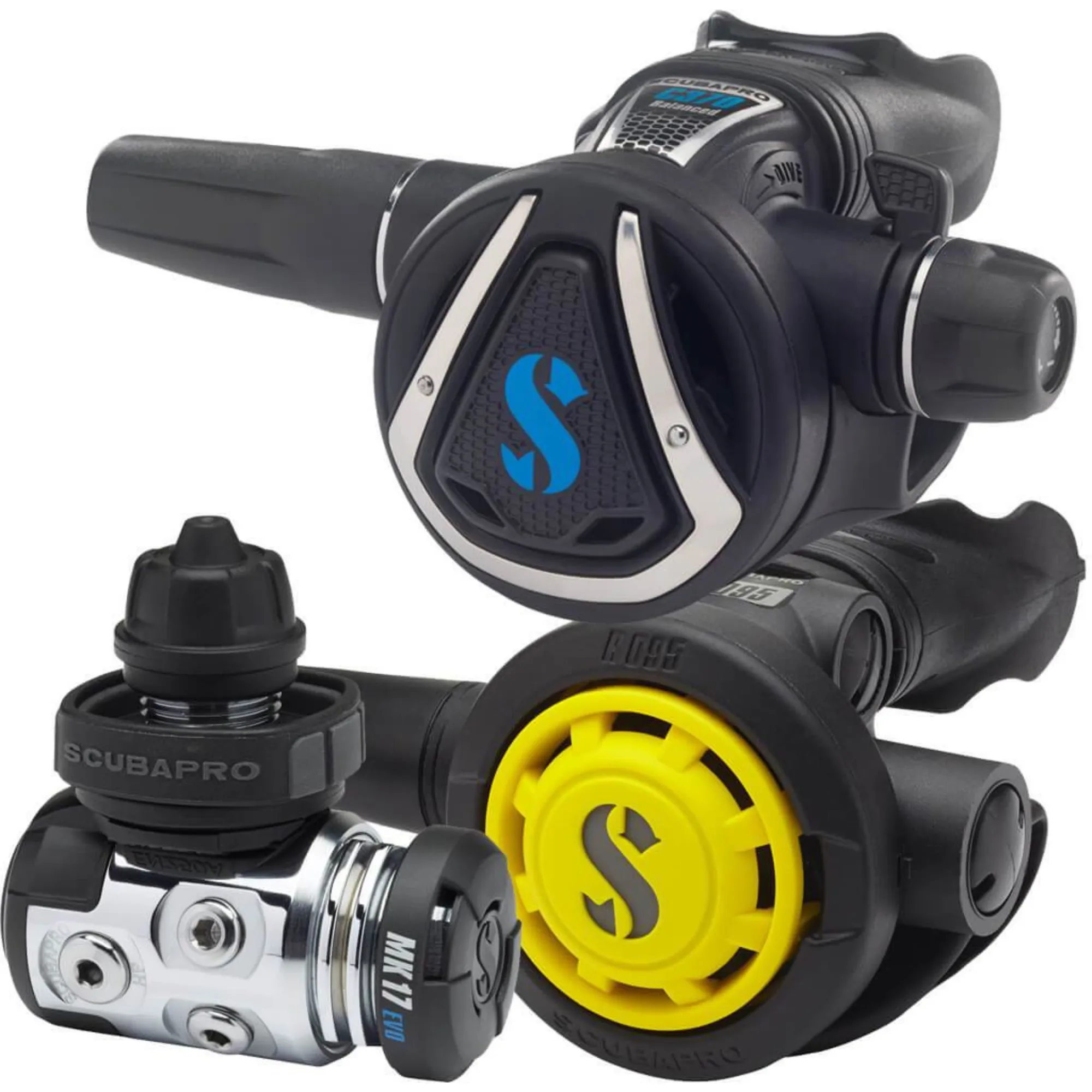 Scubapro School 4 Stage 4 Regulator Set