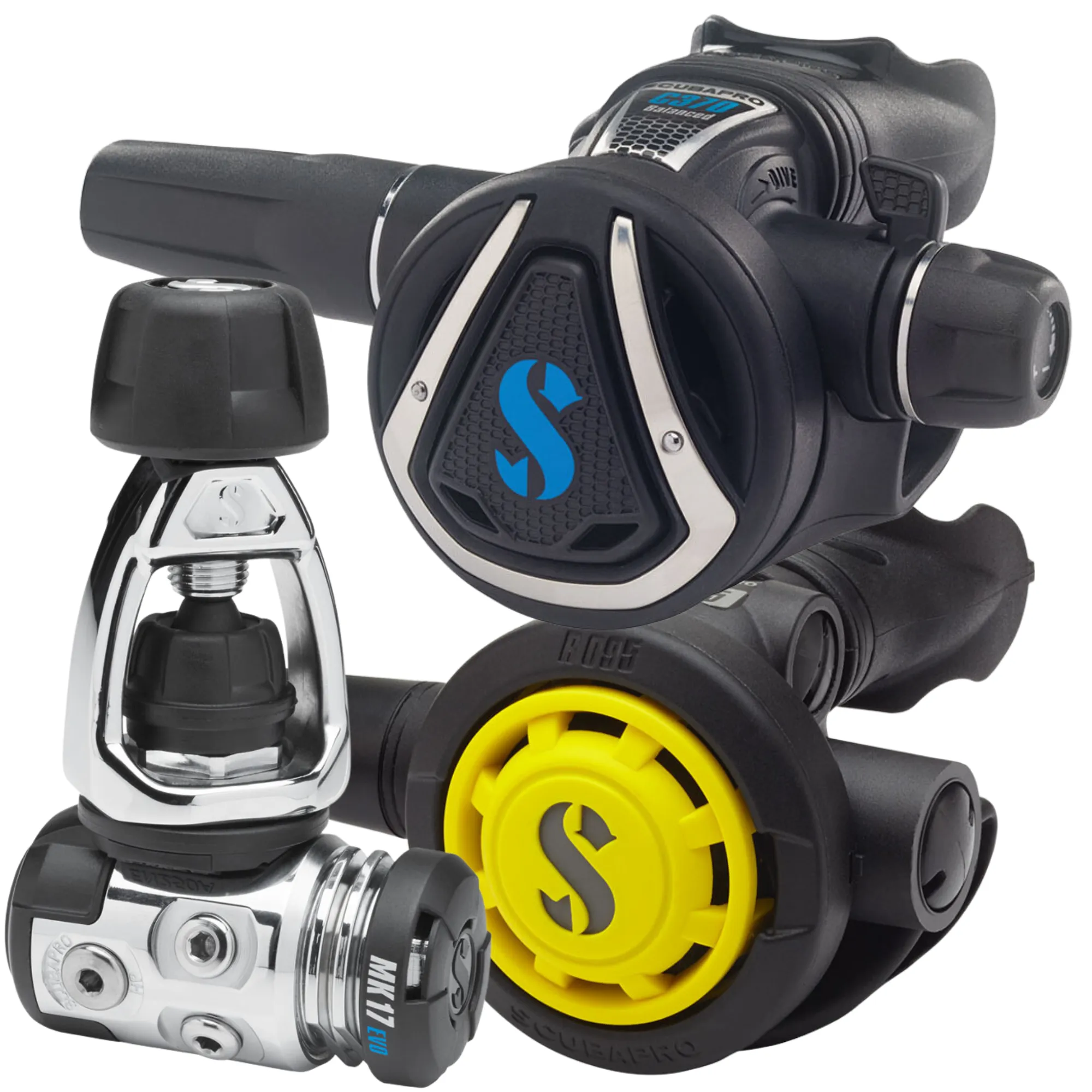 Scubapro School 4 Stage 4 Regulator Set