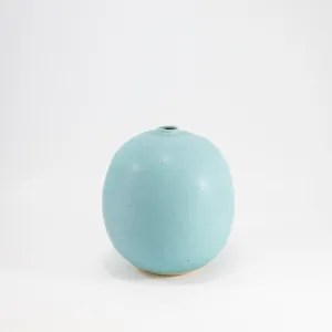 Sea Green Small Round Vase