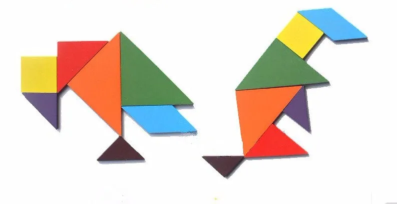 Seven piece  puzzle