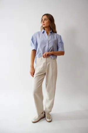Seventy Lightweight Cotton Viscose Lurex Trousers