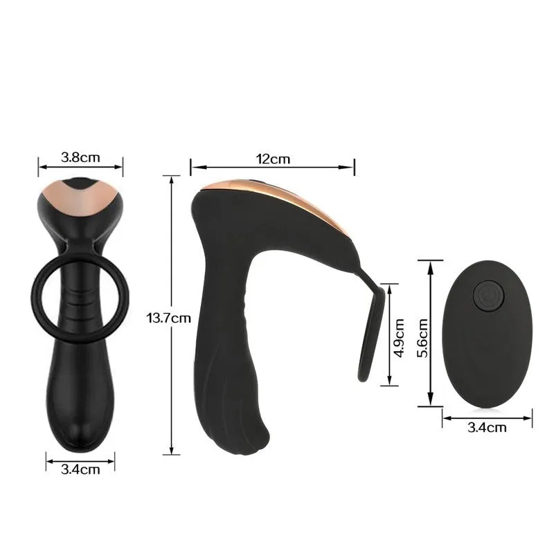 Sextoys Masseur Prostatique Télécommandé