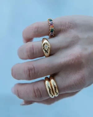 Shine Bright Signet Ring