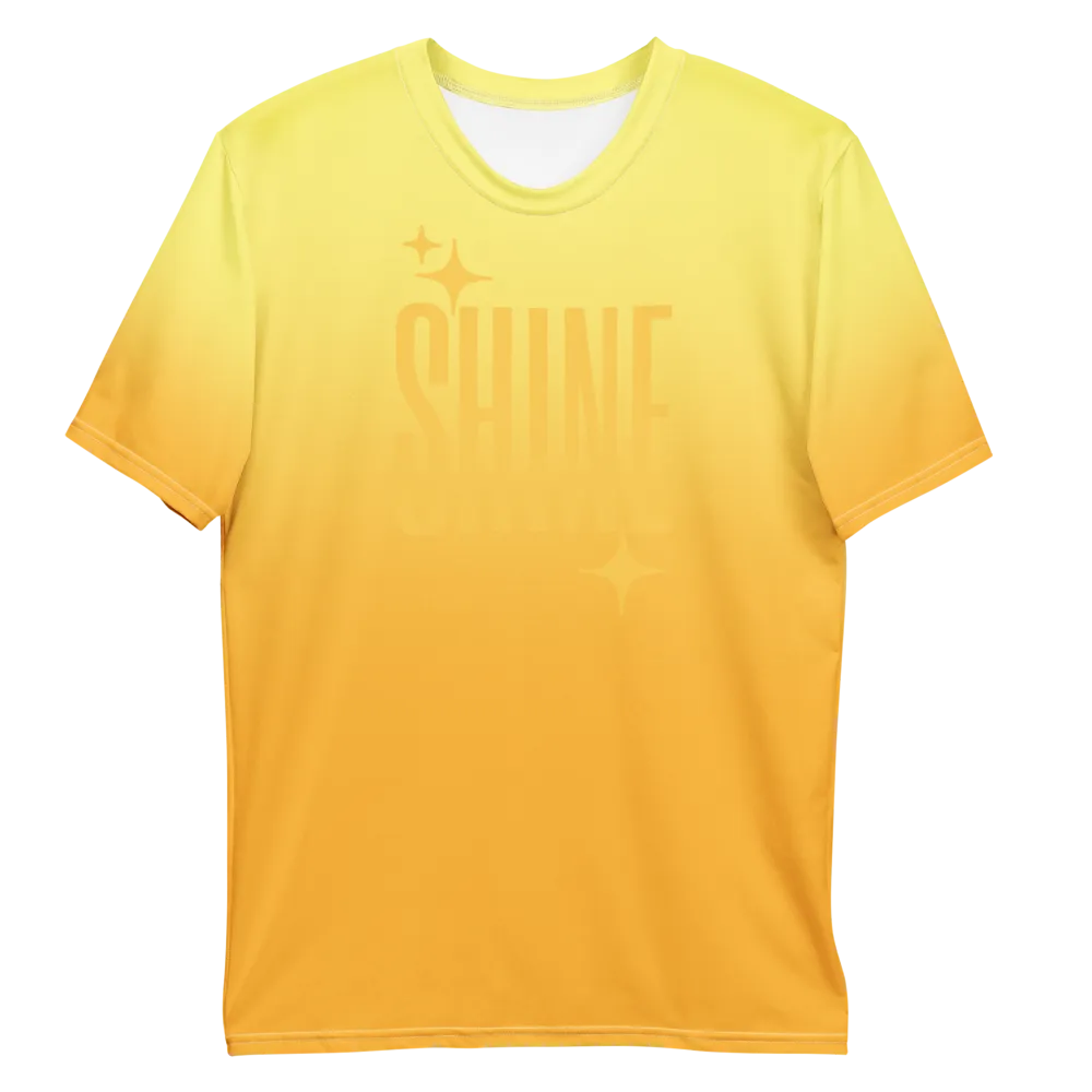 Shine Ghost Text Men's Tee