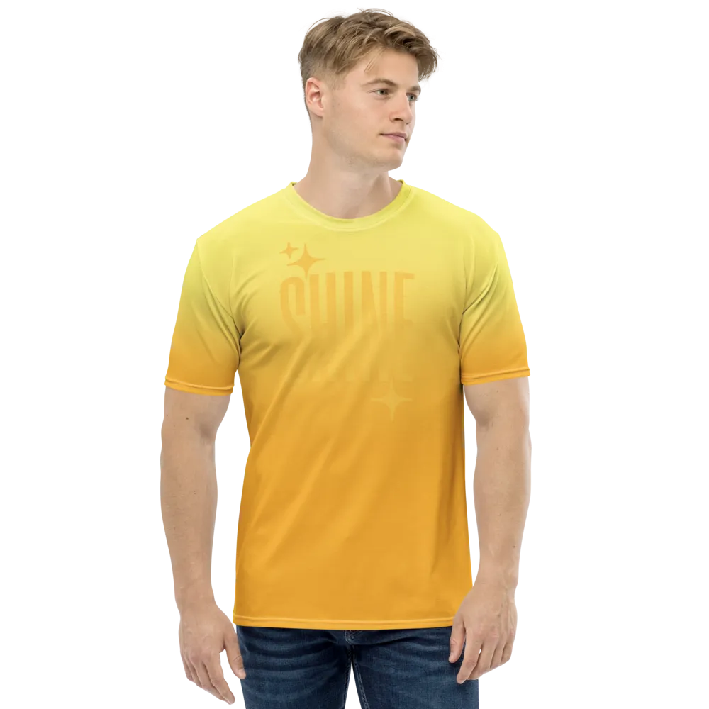Shine Ghost Text Men's Tee