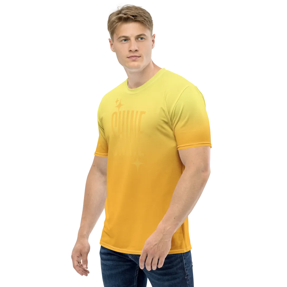 Shine Ghost Text Men's Tee