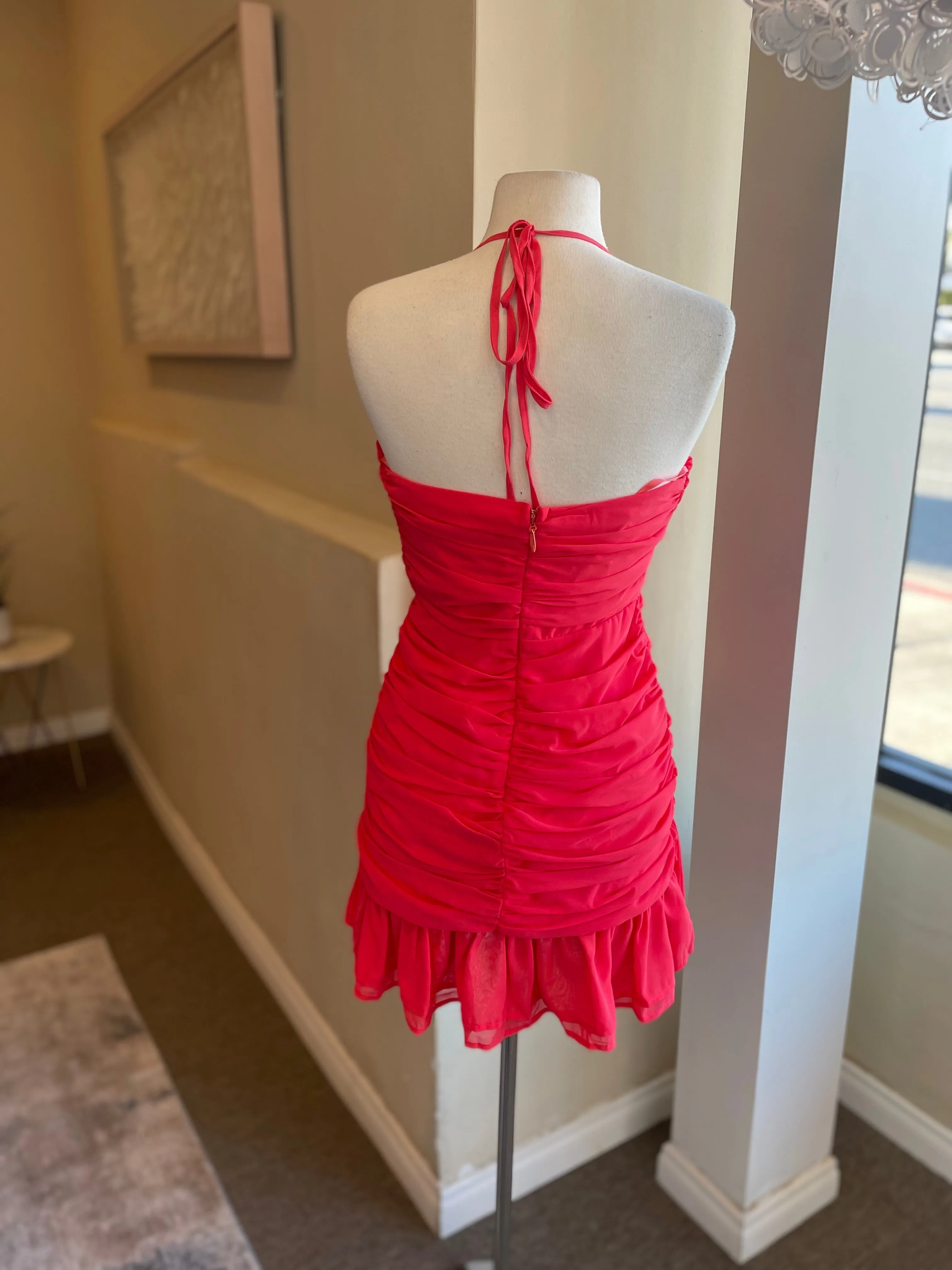 Shirring Detailed Dress