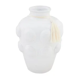 Short Bead Vase