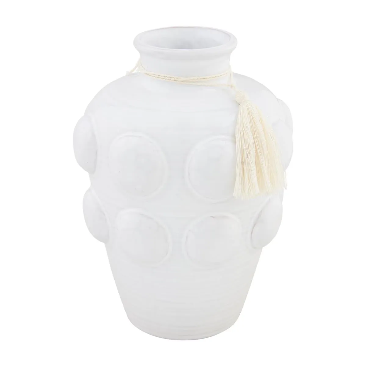 Short Bead Vase