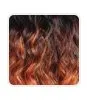 Shoulder Length Tight Curl Lace Front Wig - Bronze
