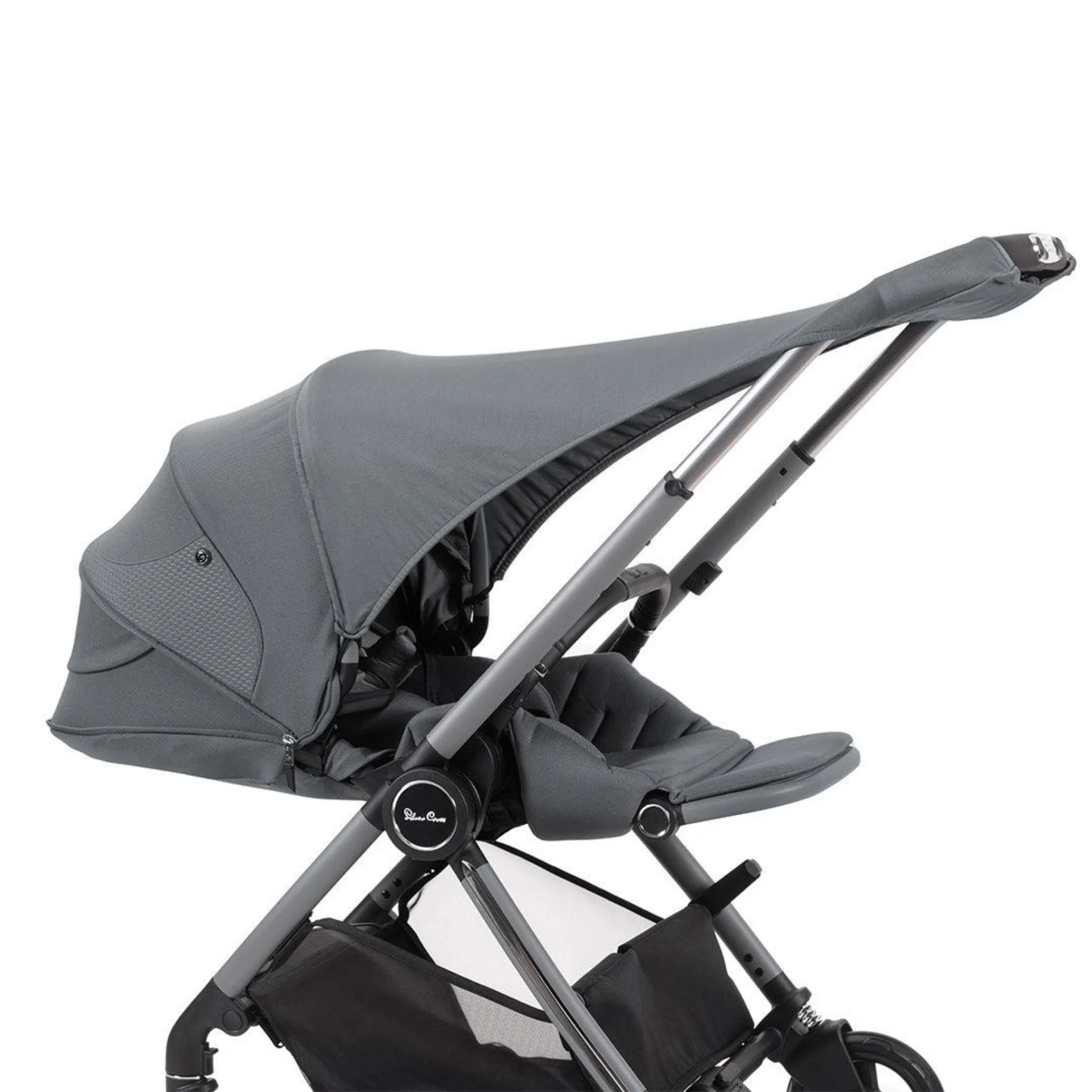 Silver Cross Dune with Compact Folding Carrycot - Glacier