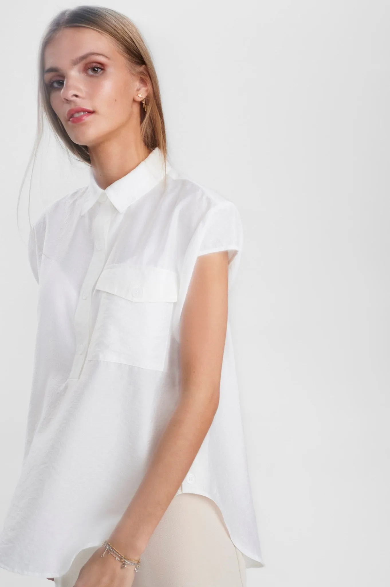SISIBEL SHIRT - Bright White