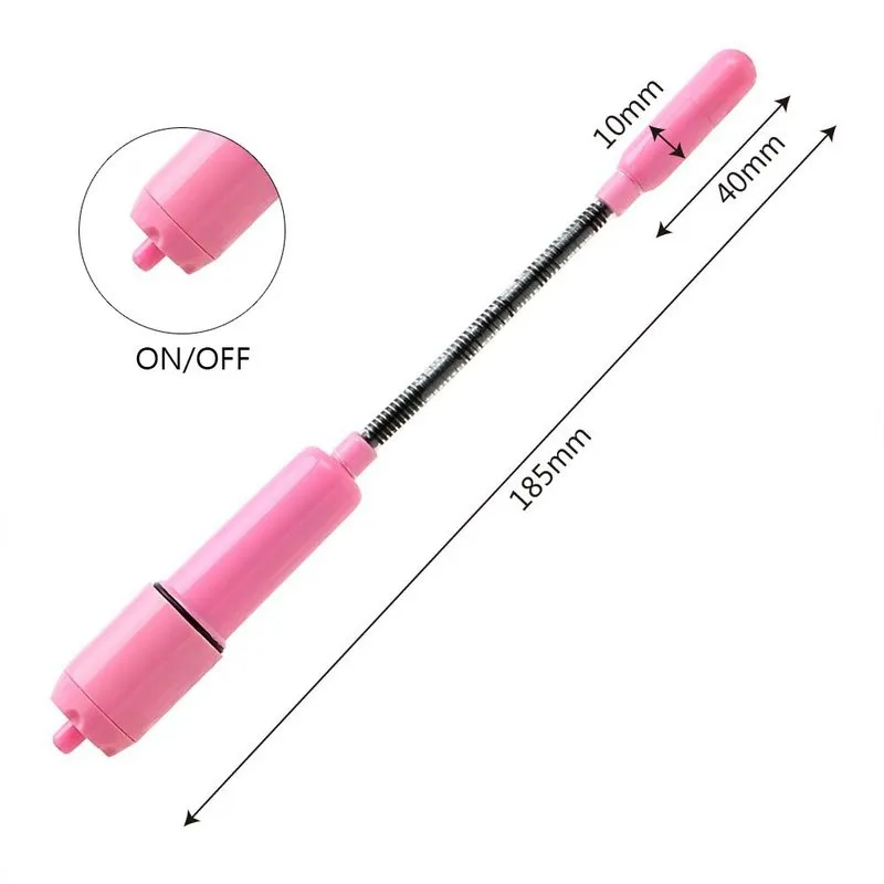 Sonde urètre boule vibrante silicone Rose