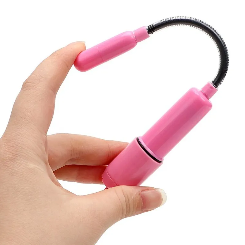Sonde urètre boule vibrante silicone Rose