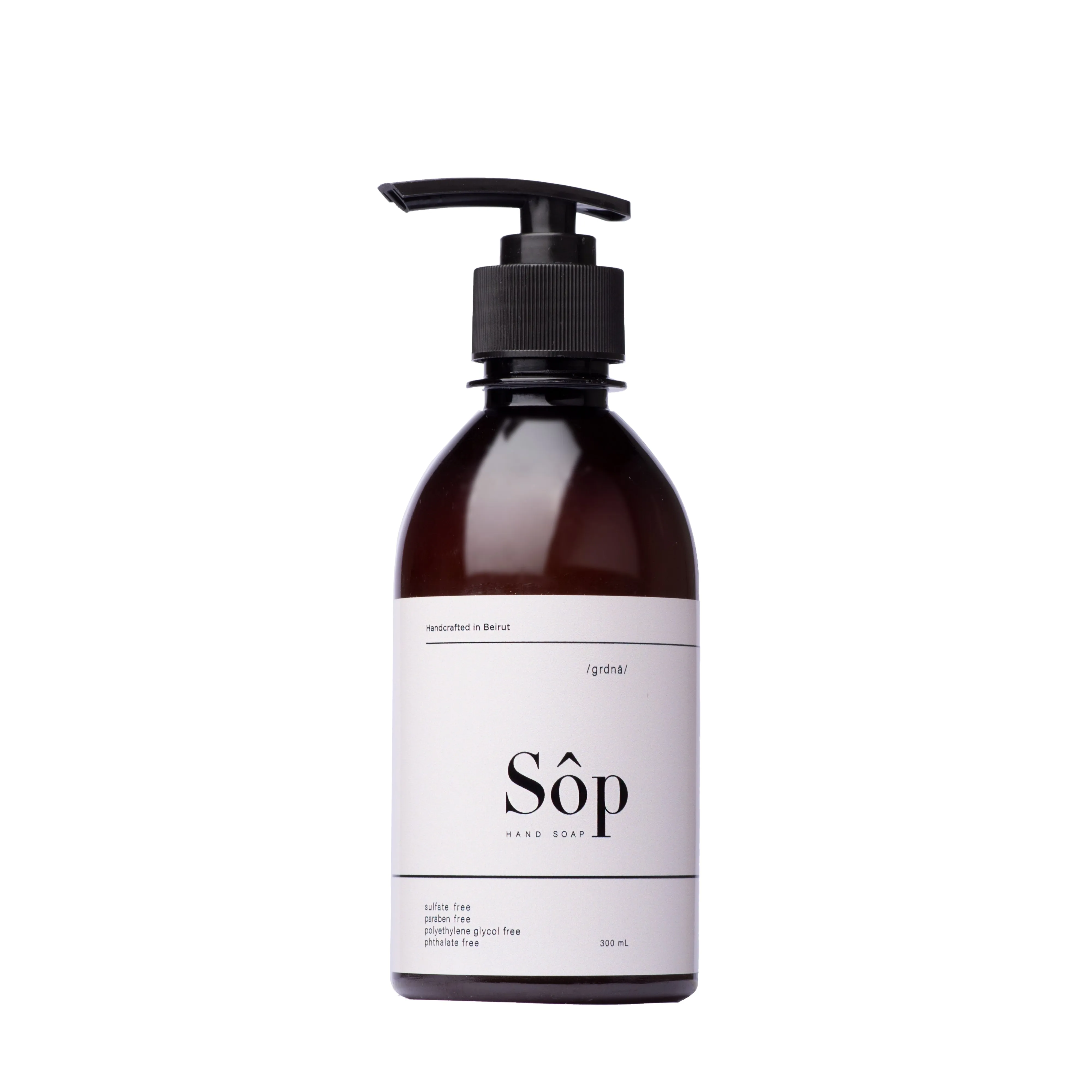 Sôp Natural Liquid Soap Gardenia