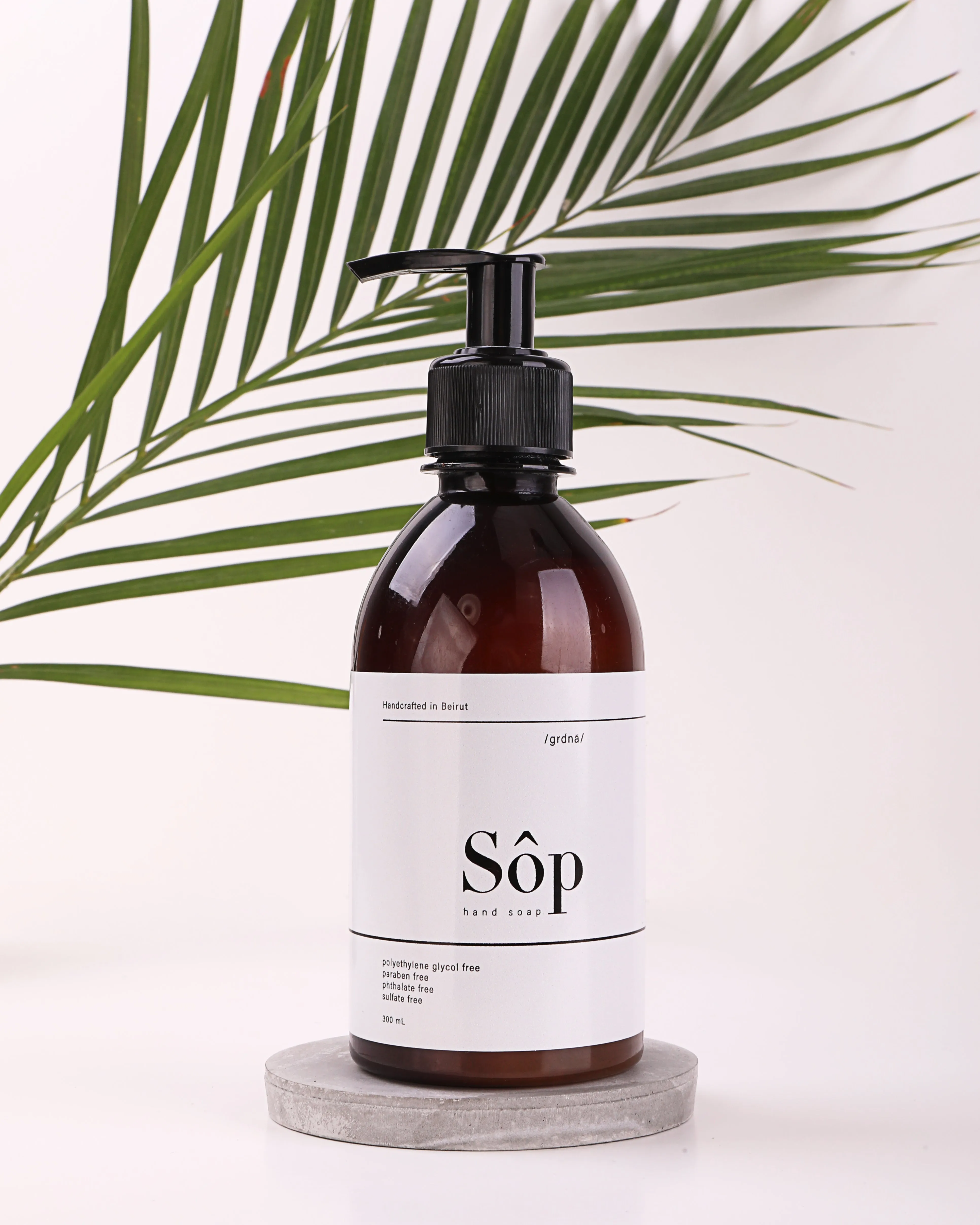 Sôp Natural Liquid Soap Gardenia