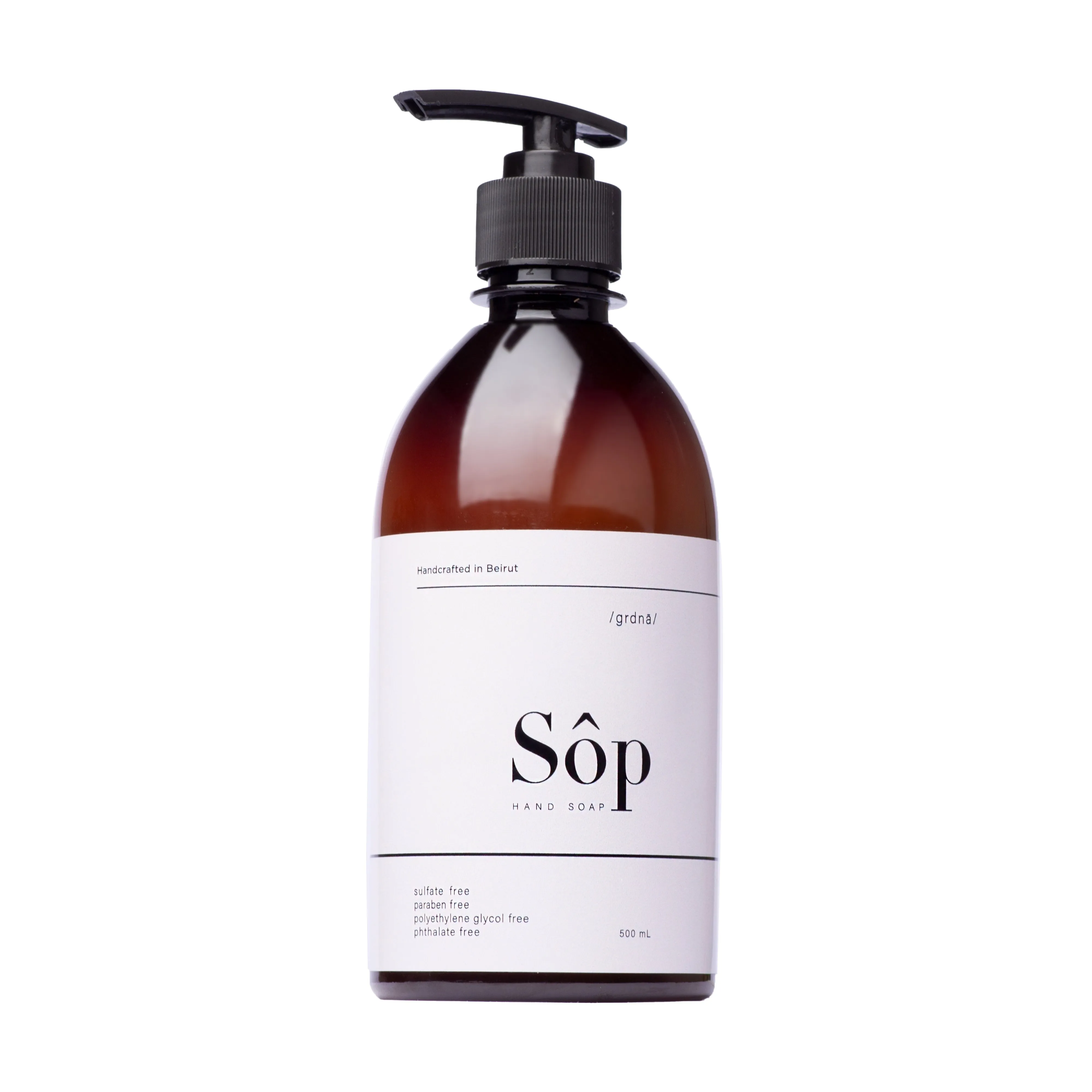 Sôp Natural Liquid Soap Gardenia
