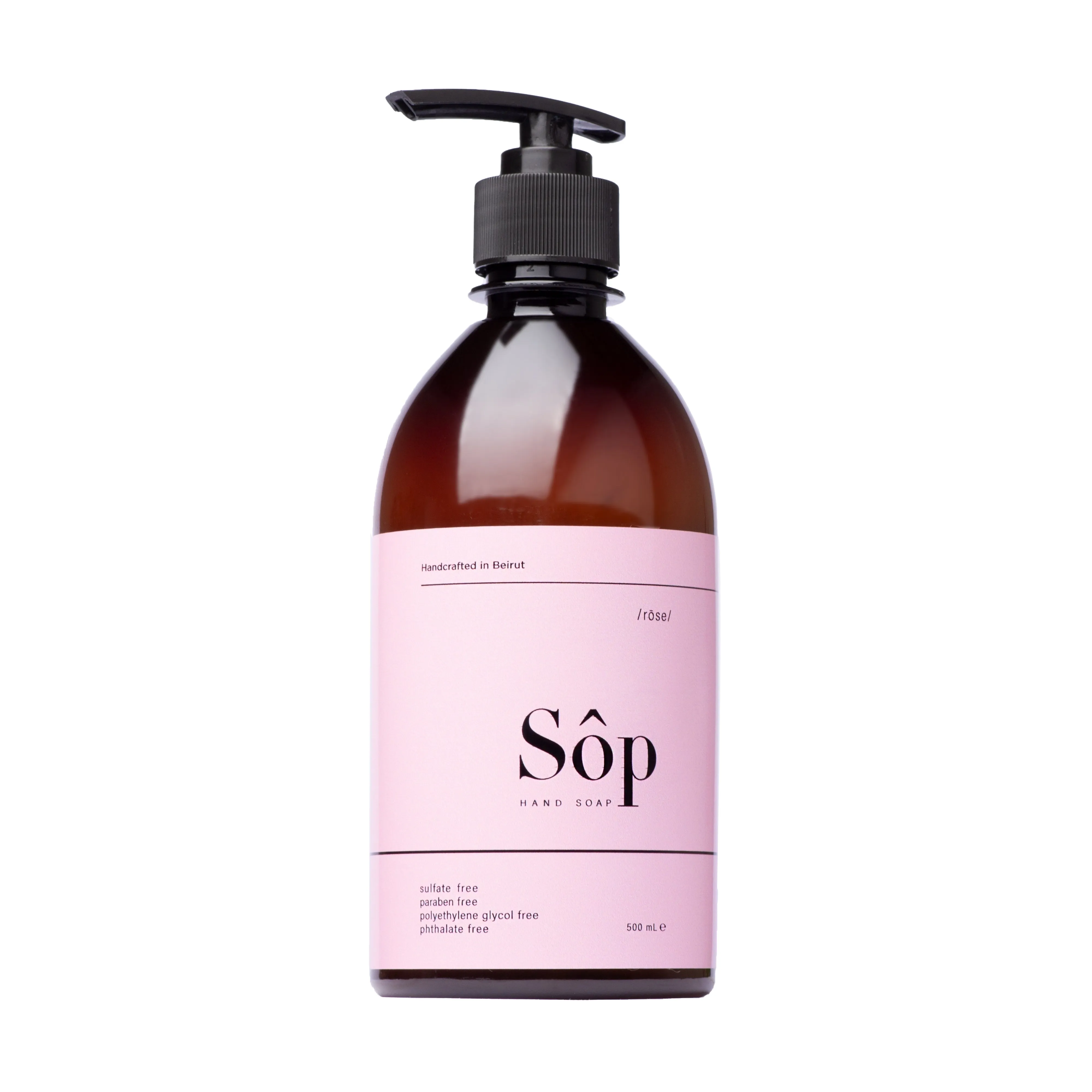 Sôp Natural Liquid Soap Rose