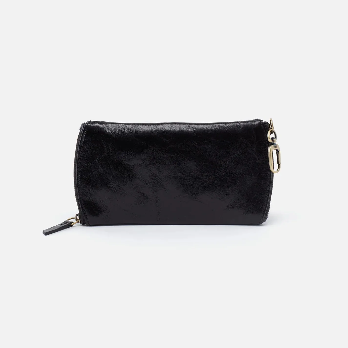 Spark Double Eyeglass Case-Polished Vintage Leather