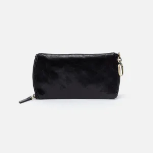 Spark Double Eyeglass Case-Polished Vintage Leather