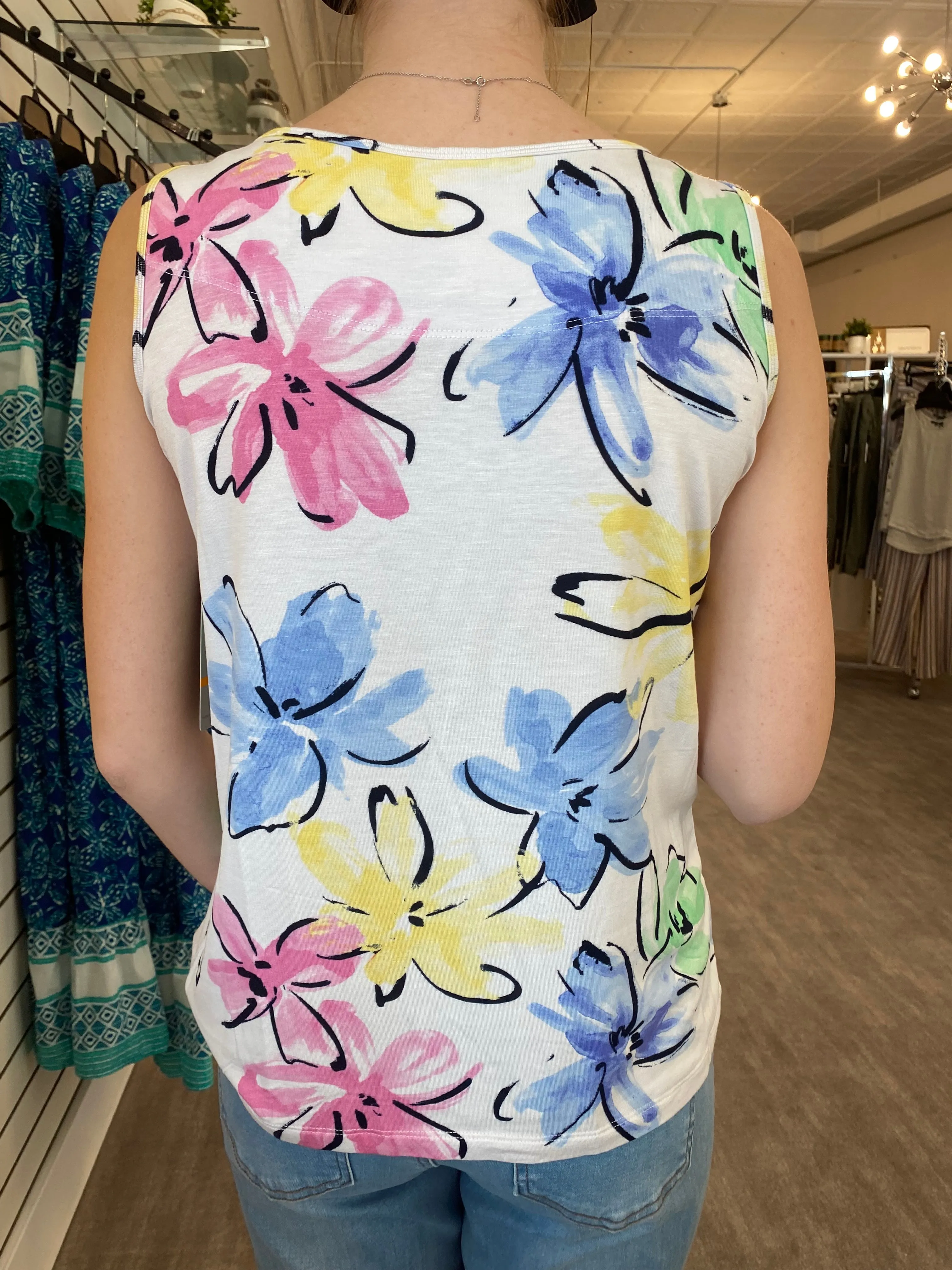 Spring Floral Tank - Multiples
