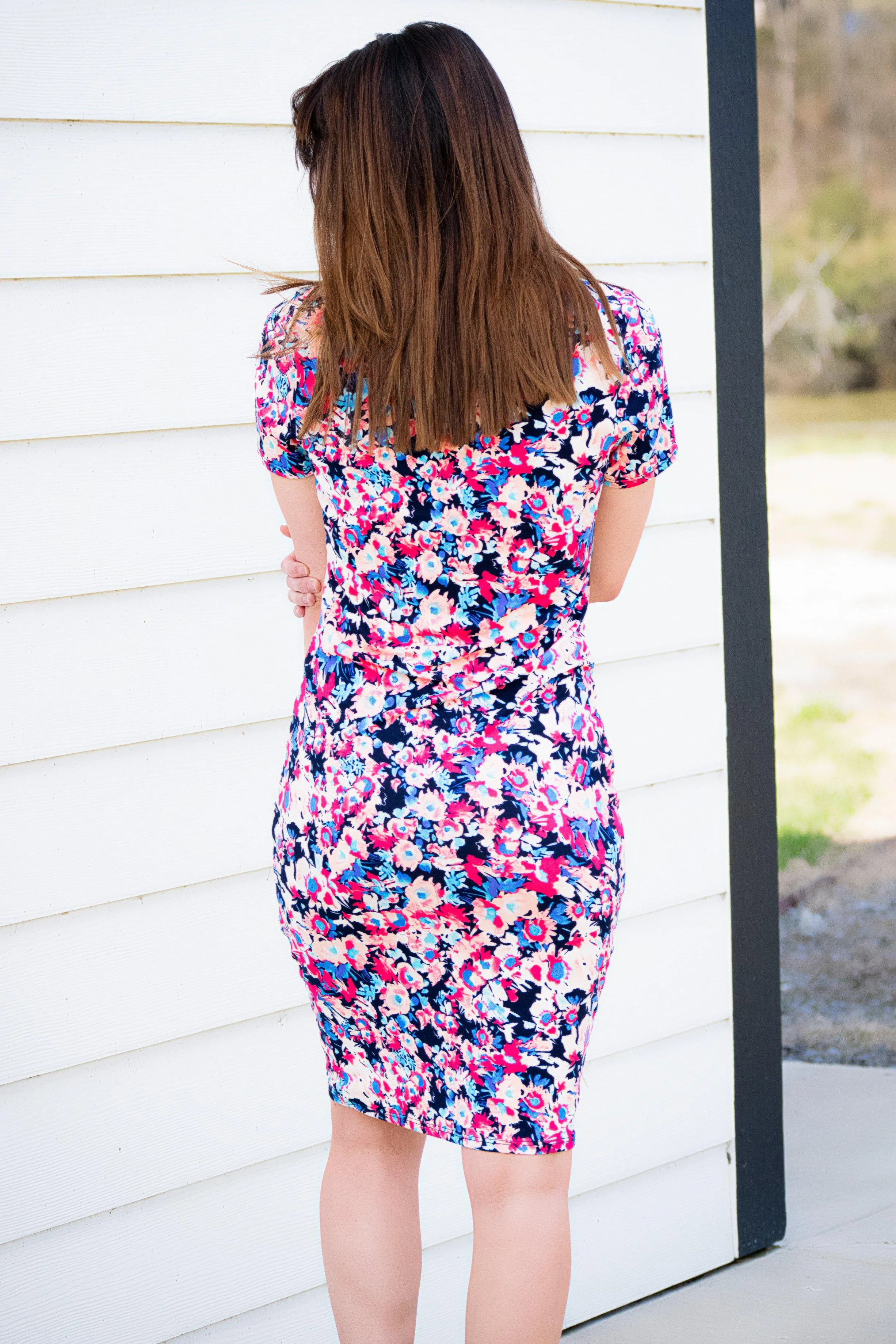 Star of the Show Dress- Navy