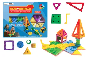Stem Gear Engineer Magnetic Building Set! Age 3 