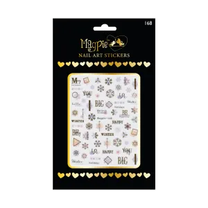 Sticker 168 - Colorful Christmas & Snowflakes