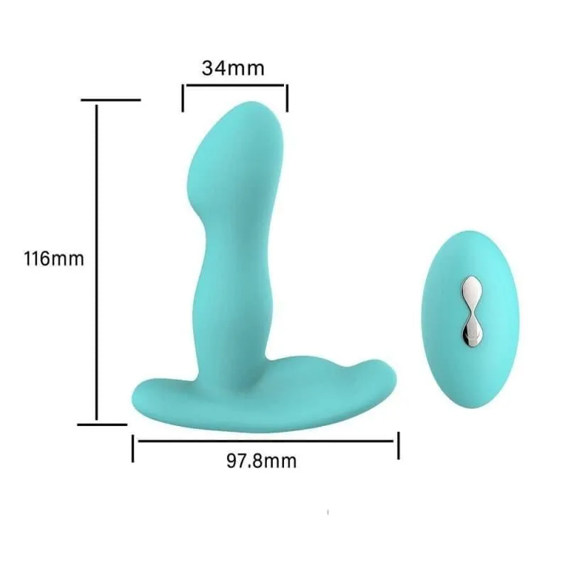 Stimulateur de prostate 10 vitesses Bleu massager