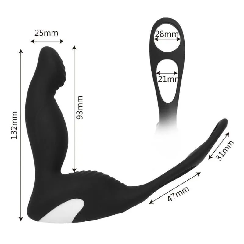 Stimulateur de Prostate 9 mode noir