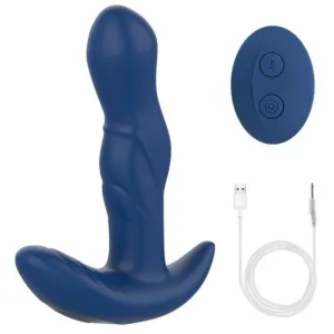 Stimulateur de prostate double swip bleu
