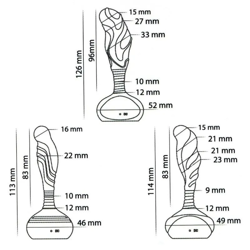 Stimulateur de Prostate prostate taille L