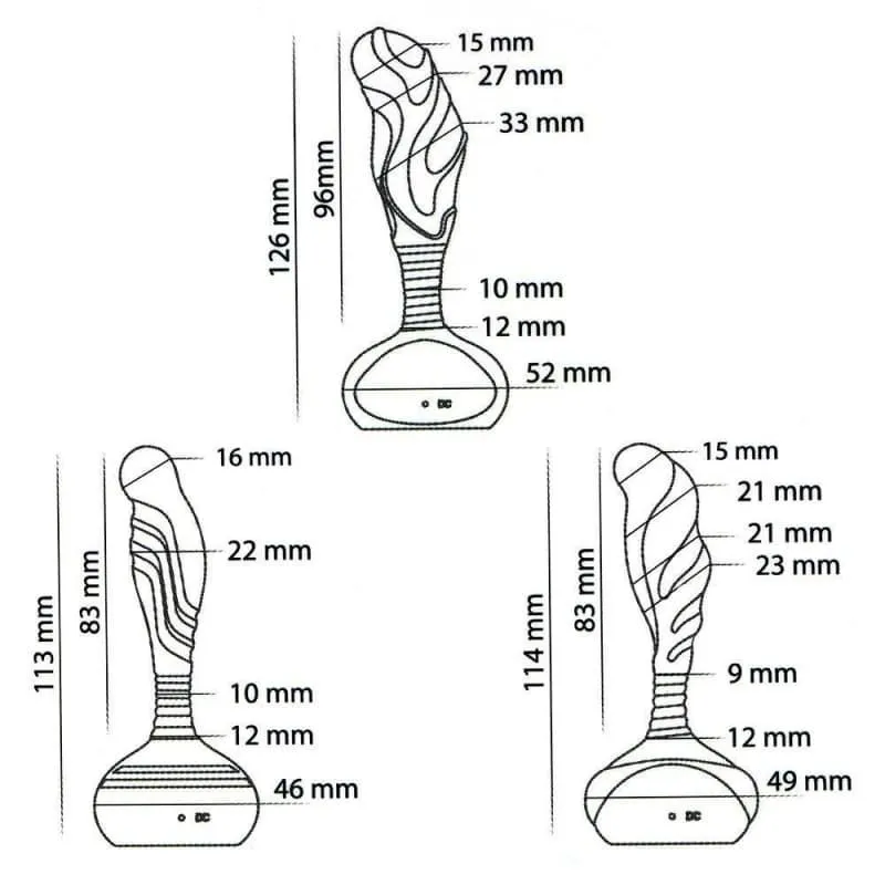 Stimulateur de Prostate prostate taille M