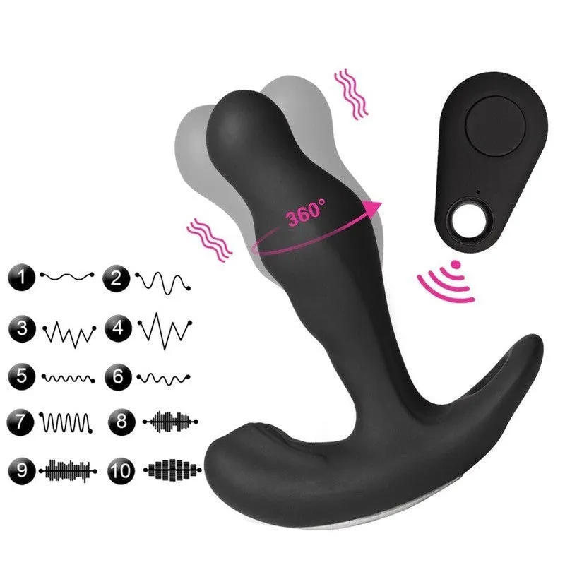 Stimulateur de prostate rotatif 360°