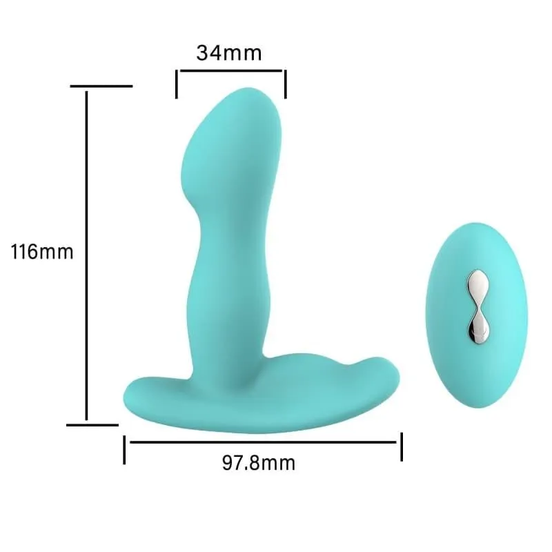 Stimulateur de Prostate stimulator Men télécommande bleu