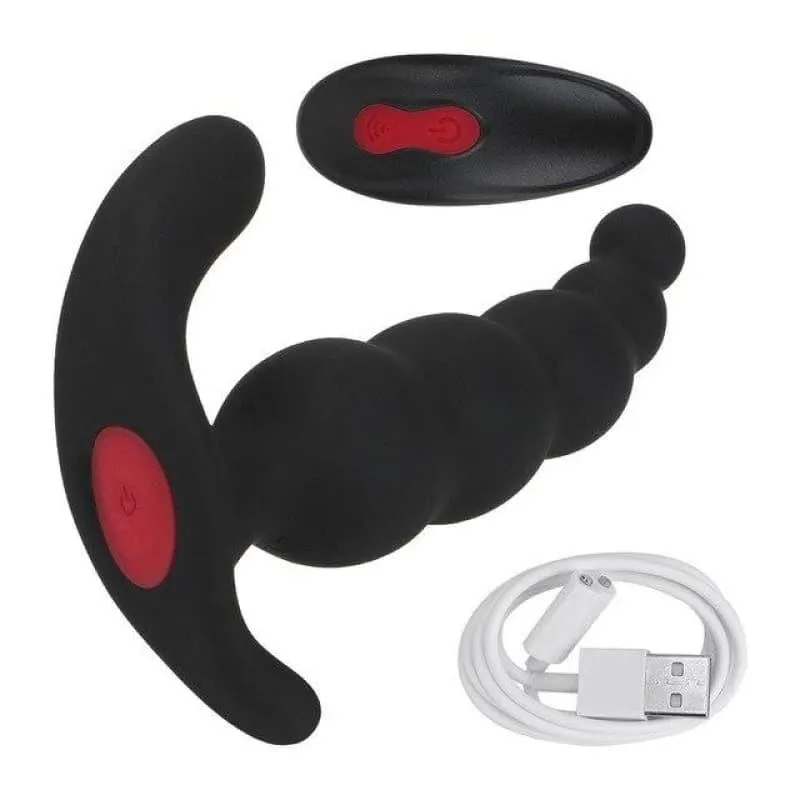 Stimulateur de prostate télécommander rouge