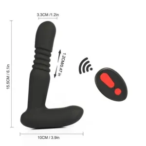 Stimulateur de prostate télécommander télescopique