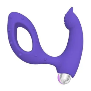 Stimulateur de prostate violet queue