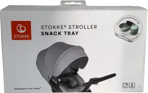 Stokke Black Stroller Snack Tray New Boxed