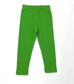 Straight Leggings - Bright Green