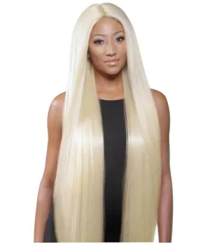 Super Long Straight Wig- Peach Orange