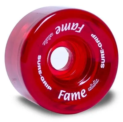 SureGrip Fame Artistic Wheels 57mm 95a 8pk Clear Colours