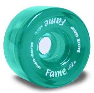SureGrip Fame Artistic Wheels 57mm 95a 8pk Clear Colours