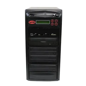 Systor Multi Media Center - Flash Memory Drive (USB/SD/CF/MS/MMC) to Disc Backup   1 to 3 SATA Blu-Ray Duplicator