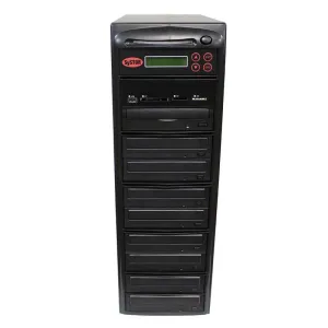 Systor Multi Media Center - Flash Memory Drive (USB/SD/CF/MS/MMC) to Disc Backup   1 to 8 SATA Blu-Ray Duplicator