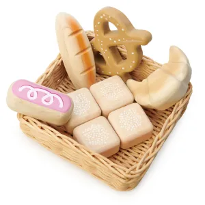 Tender Leaf Wooden Toy Bread Basket