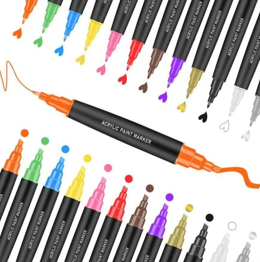 The Art Journey 12 Piece Dual Tip Marker Nib ART004