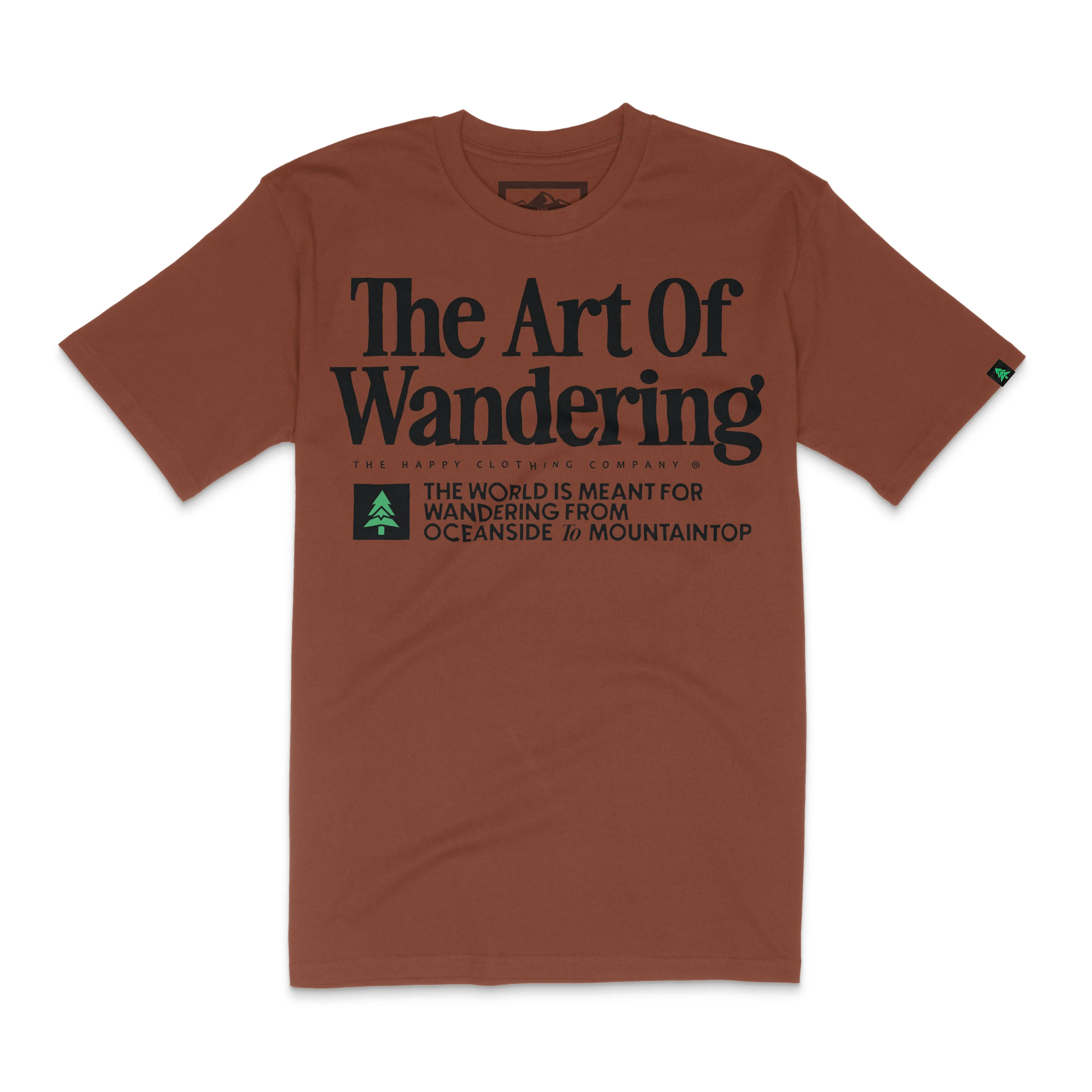 The Art Of Wandering 'Lifestyle Tee' | Premium Heavyweight |