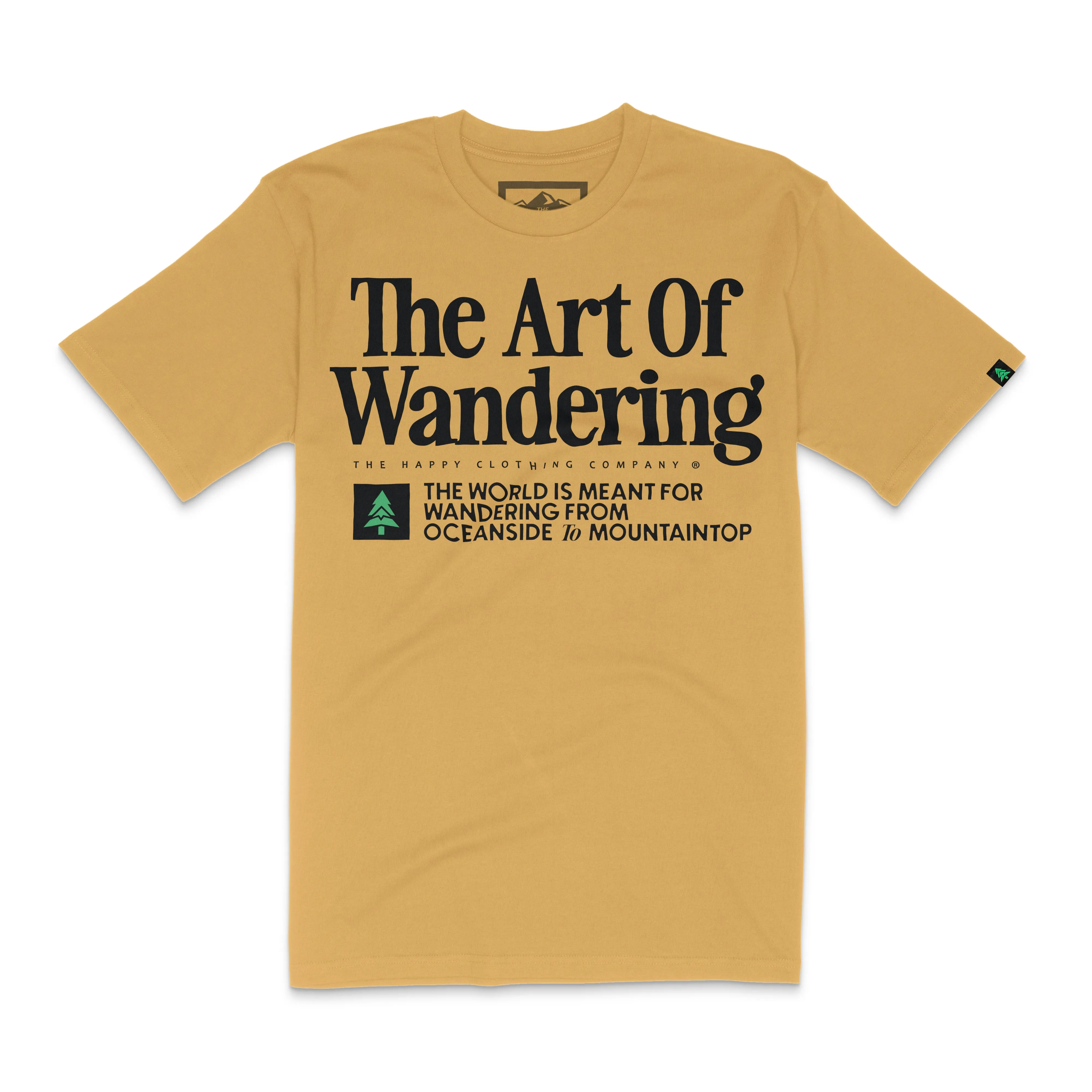 The Art Of Wandering 'Lifestyle Tee' | Premium Heavyweight |
